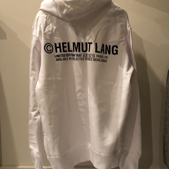 Helmut Lang Tops Limited Edition Taxi Series Hoodie Poshmark